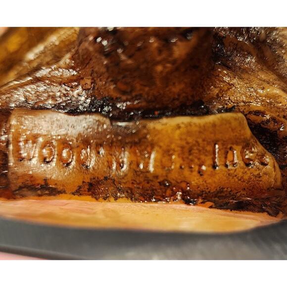 Vintage 1970’s Wood 'n Wax Carved Old Man in the Tree Candle Mythical Wizard - Picture 8 of 8